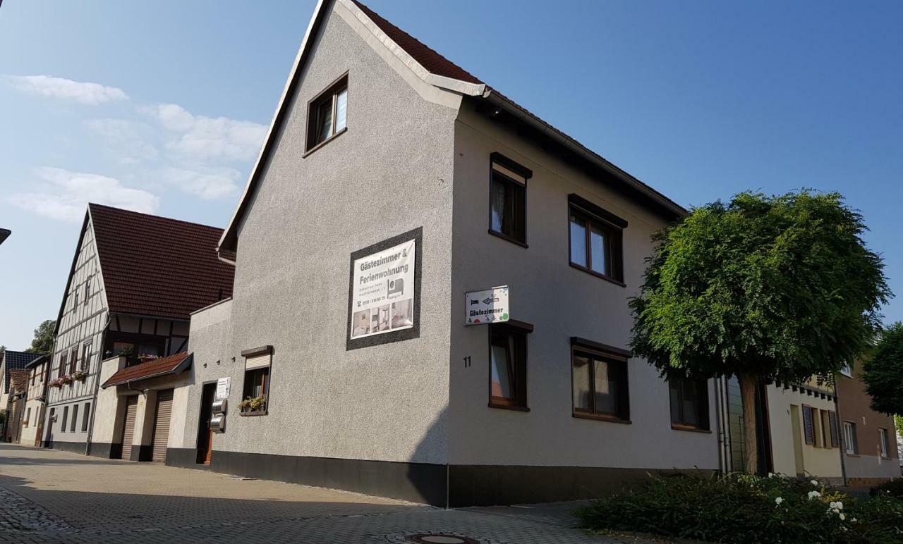 Gaestezimmer & Ferienwohnungen Thon Herbsleben Zewnętrze zdjęcie